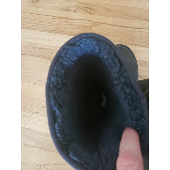 UGG Classic Tall Boots 8 Gray Suede Sheepskin 1016224 - Picture 5 of 7